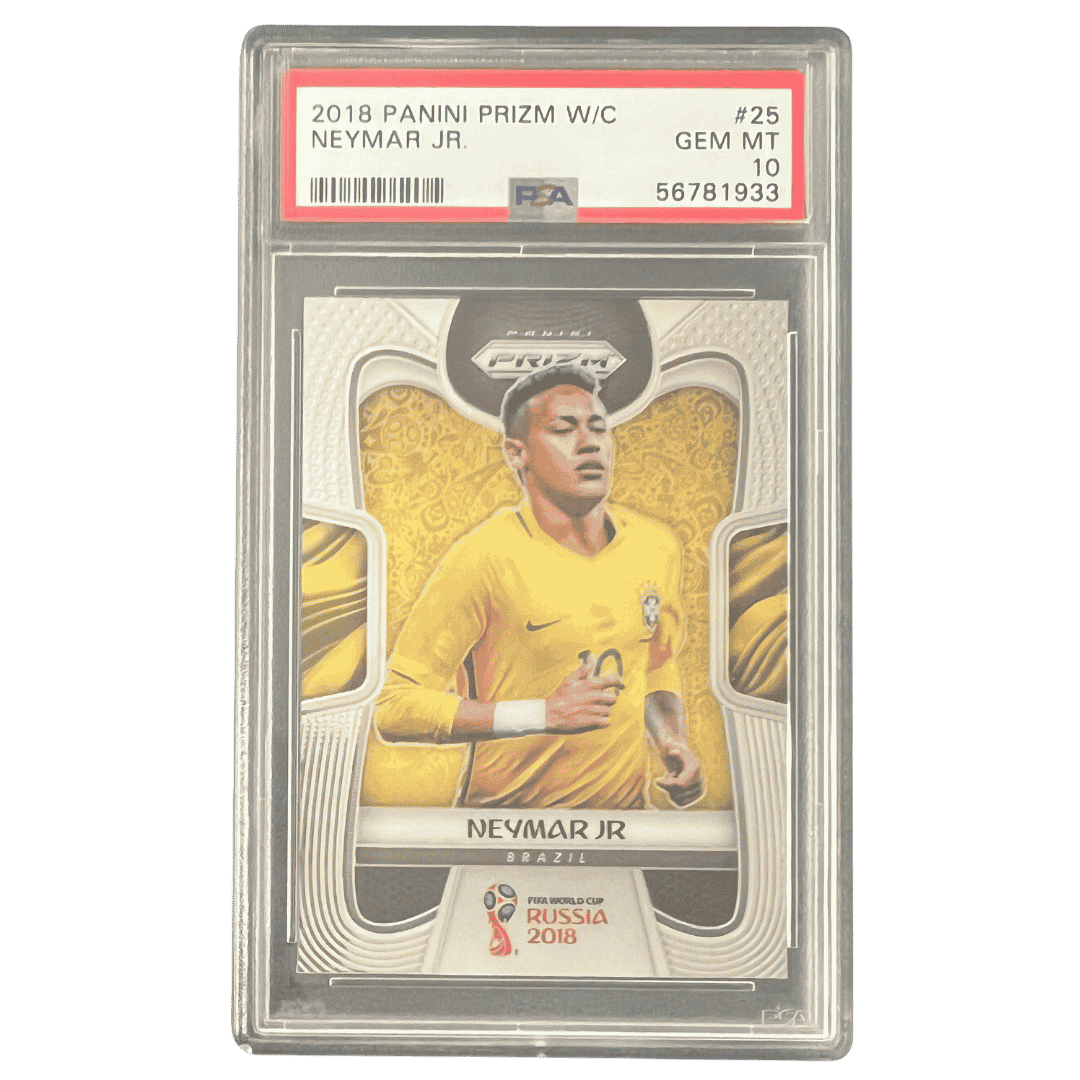 Neymar Jr PSA 10 2018 Panini Prizm World Cup Card #25