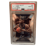 
Joel Embiid PSA 10 2014 Panini Select Silver Prizm Rookie RC Card