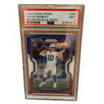 
Justin Herbert PSA 9 2020 Panini Prizm Red/ White/ Blue Prizm Card
