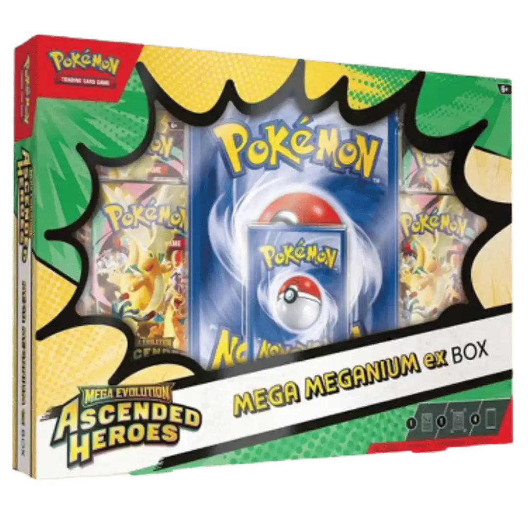 Pokemon TCG: Mega Evolution Ascended Heroes Mega Meganium ex Box