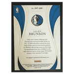 
Jalen Brunson 2018-19 Panini Immaculate Collection Introductions Autographed Rookie RC