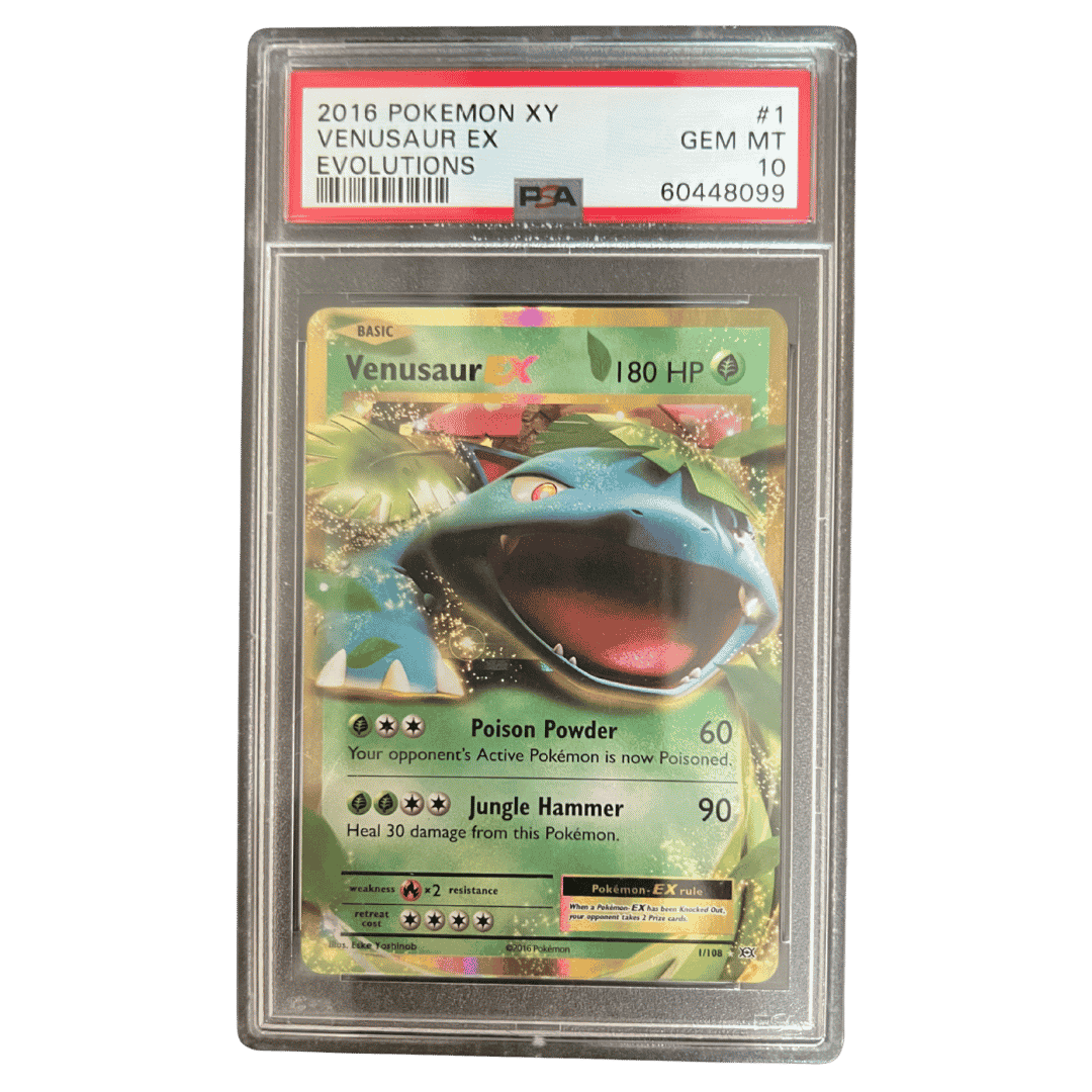 Venusaur EX PSA 10 2016 Pokemon XY Evolutions Card #1