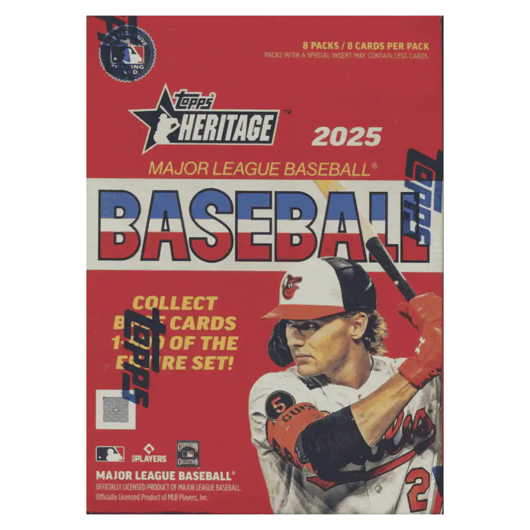 2025 Topps Heritage Baseball - Blaster Box