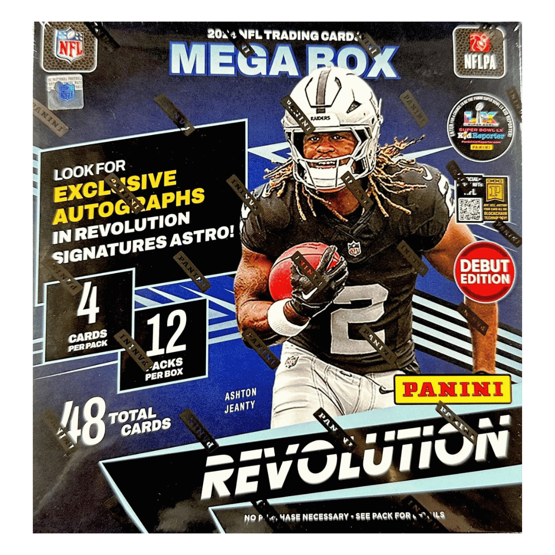 2025 Panini Revolution Football - Mega Box - Astro Parallels