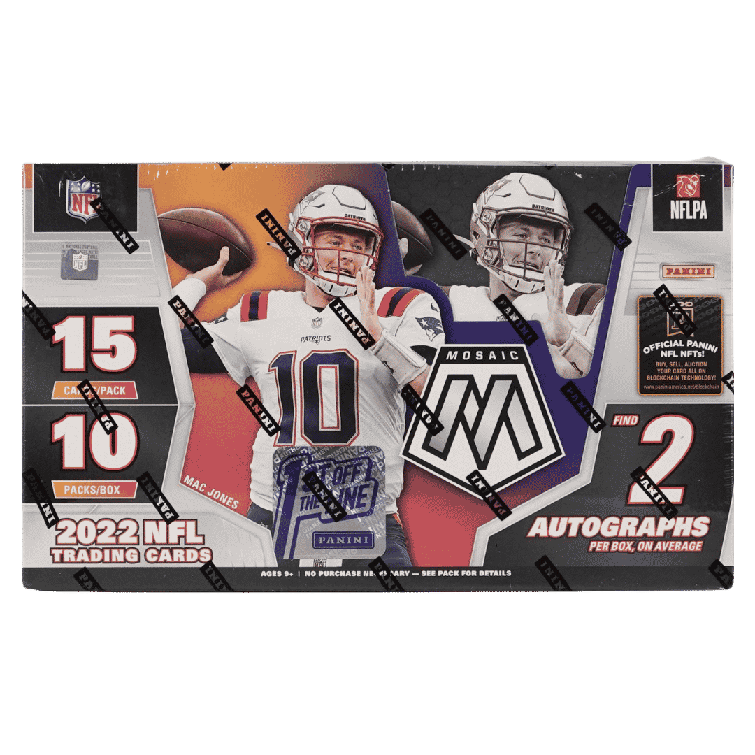 2022 Panini Mosaic Football - Hobby Box: 1st Off The Line (FOTL)