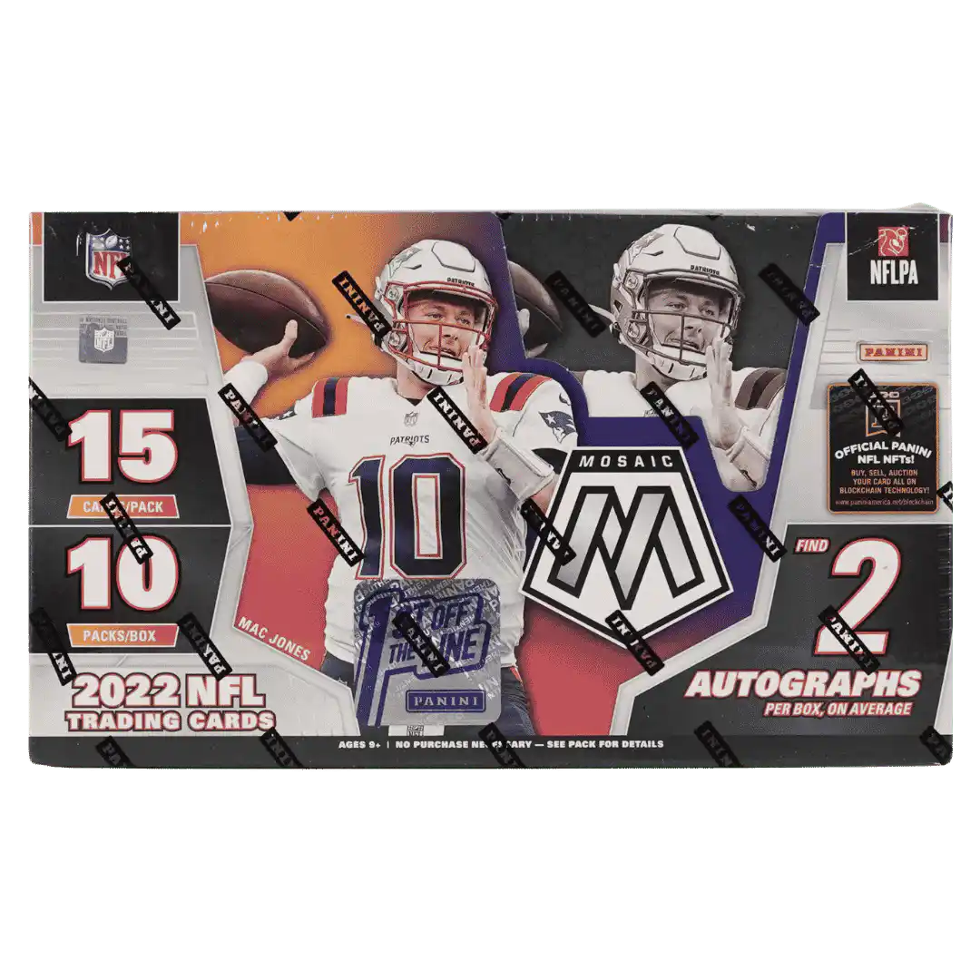 2022 Panini Mosaic Football - Hobby Box: 1st Off The Line (FOTL)