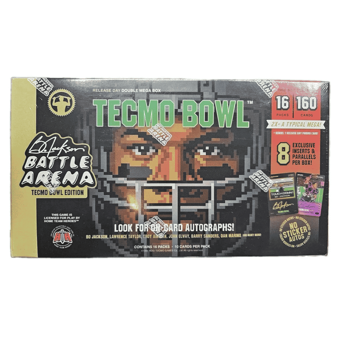 2026 Bo Jackson Battle Arena Tecmo Bowl Edition 8 Bit - Double Mega Box