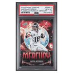
Justin Jefferson PSA 10 2025 Topps Cosmic Chrome Planetary Pursuit Mercury SSP Card