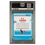
CJ Stroud PSA 9 2023 Panini Donruss Optic Purple Shock Rated Rookie RC Card