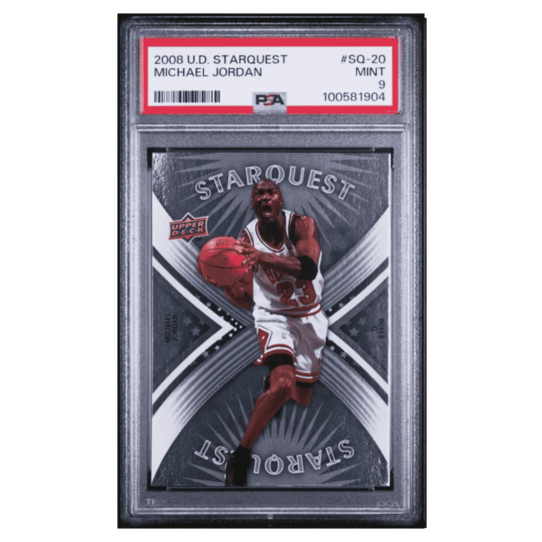 Michael Jordan PSA 9 2008 Upper Deck Starquest Card #SQ-20