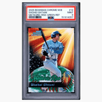 
Shohei Ohtani PSA 9 2025 Bowman Chrome M/B Meteoric Rise Green Refractor