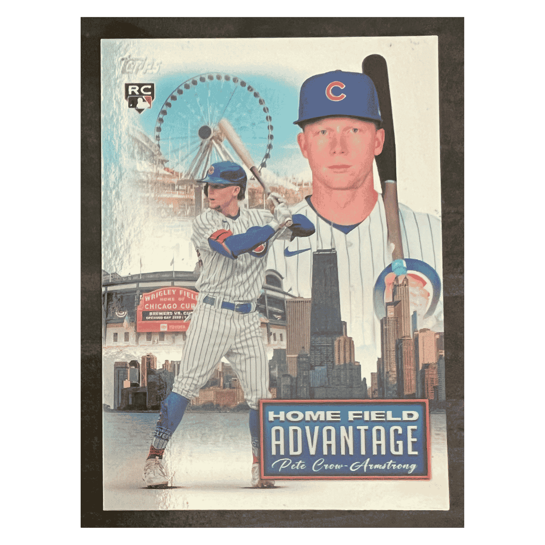 Pete Crow Armstrong 2024 Topps Series 2 Home Field Advantage Rookie RC Case Hit Card #HFA-15