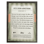 
Pete Crow Armstrong 2024 Topps Series 2 Home Field Advantage Rookie RC Case Hit Card