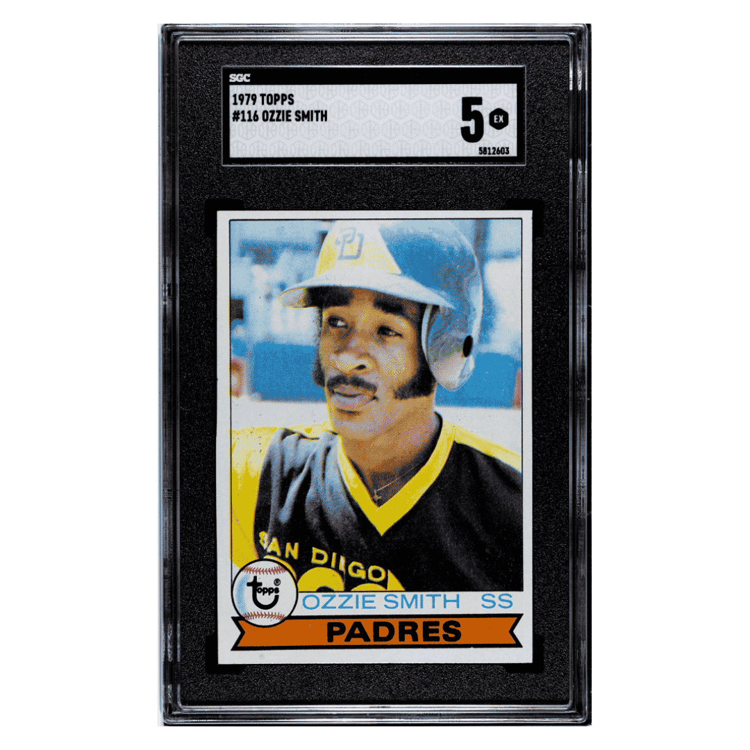 Ozzie Smith SGC 5 1979 Topps Rookie RC Card #116