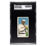 
Heinie Wagner SGC A 1910 Sweet Caporal Bat On Left Shoulder Card