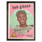 
Bob Gibson 1959 Topps High Number Rookie RC Card