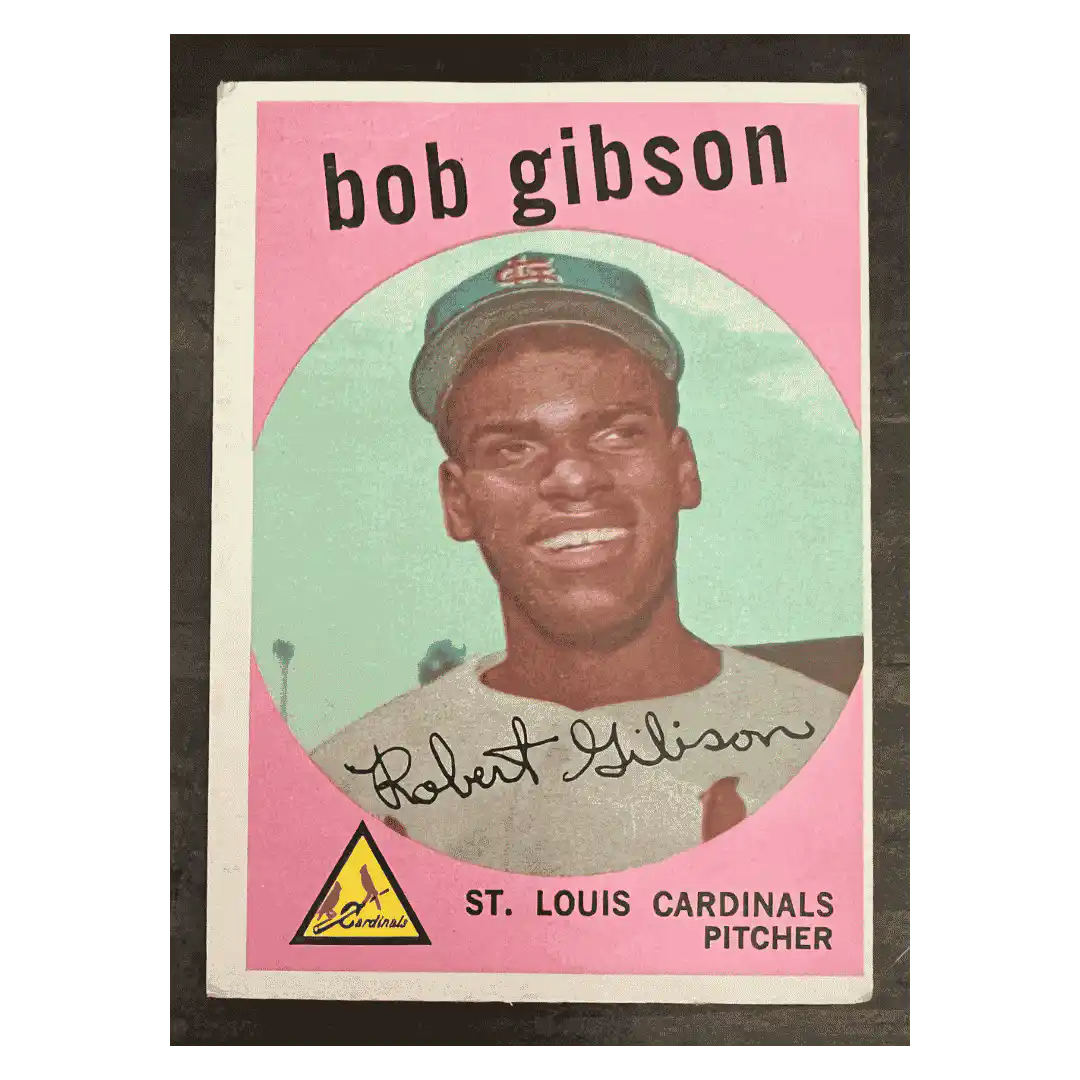 Bob Gibson 1959 Topps High Number Rookie RC Card #514