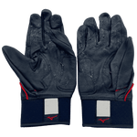 
Alec Burleson St Louis Cardinals Autographed 2026 Game Used Mizuno Batting Gloves w/ Inscription - JSA COA Navy/Red — Back