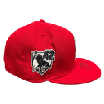 
Alec Burleson St Louis Cardinals Autographed 2026 Game Used Jackie Robinson Day Hat w/ Inscription - JSA COA — Back