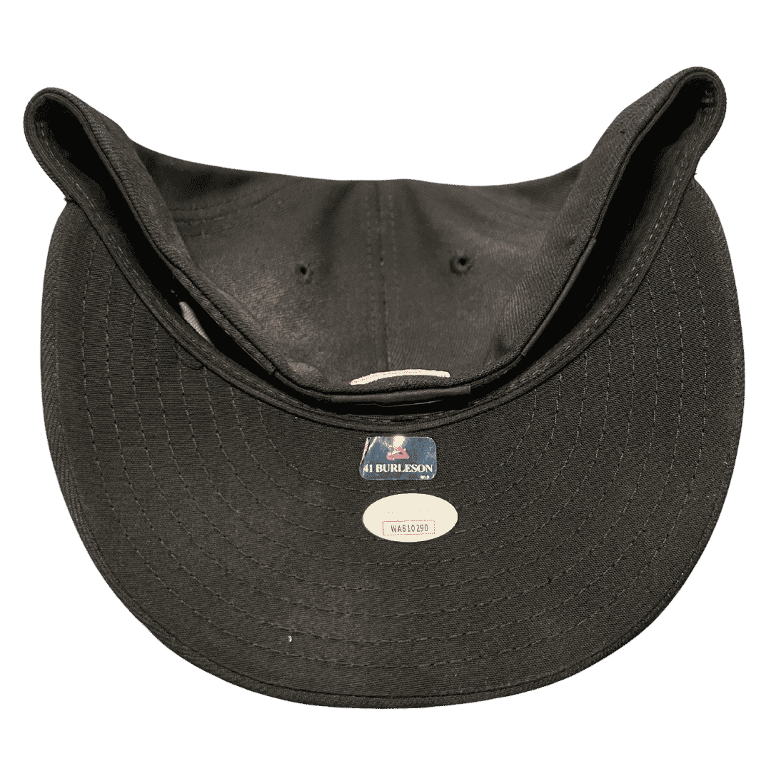 Alec Burleson St Louis Cardinals Autographed 2026 Game Used Hat w/ Inscription - JSA COA