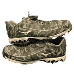 
Alec Burleson St Louis Cardinals Autographed 2026 Game Used Armed Forces Weekend Cleats w/ Inscription - JSA COA — Front