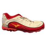 
Alec Burleson St Louis Cardinals Autographed 2026 Game Used Cleats w/ Inscription - JSA COA — Label