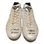 
Alec Burleson St Louis Cardinals Autographed 2026 Game Used Cleats w/ Inscription - JSA COA — Back