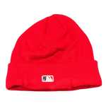 
Alec Burleson St Louis Cardinals Autographed 2026 Game Worn Beanie w/ Inscription - JSA COA — Back