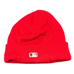
Alec Burleson St Louis Cardinals Autographed 2026 Game Worn Beanie w/ Inscription - JSA COA — Back