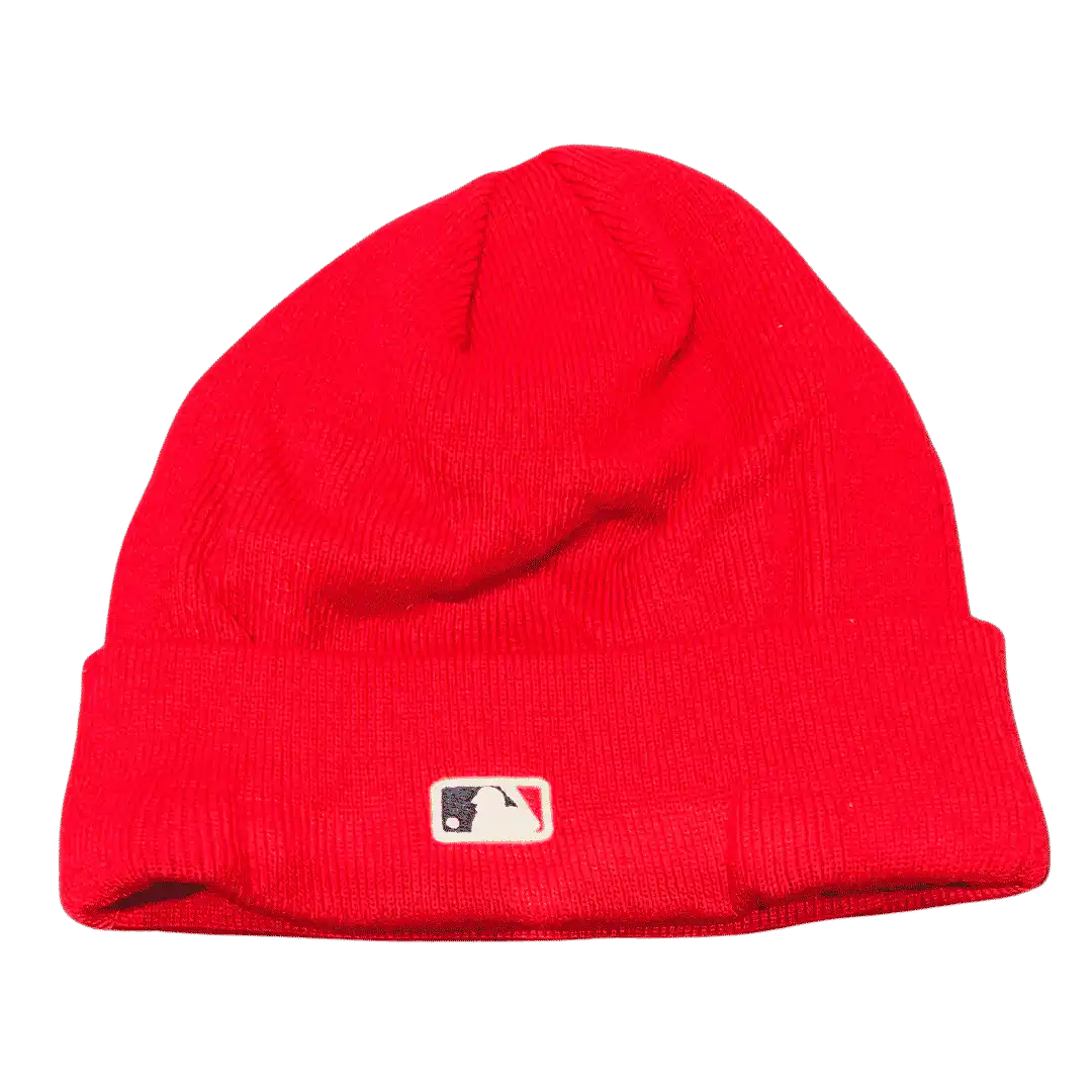 Alec Burleson St Louis Cardinals Autographed 2026 Game Worn Beanie w/ Inscription - JSA COA