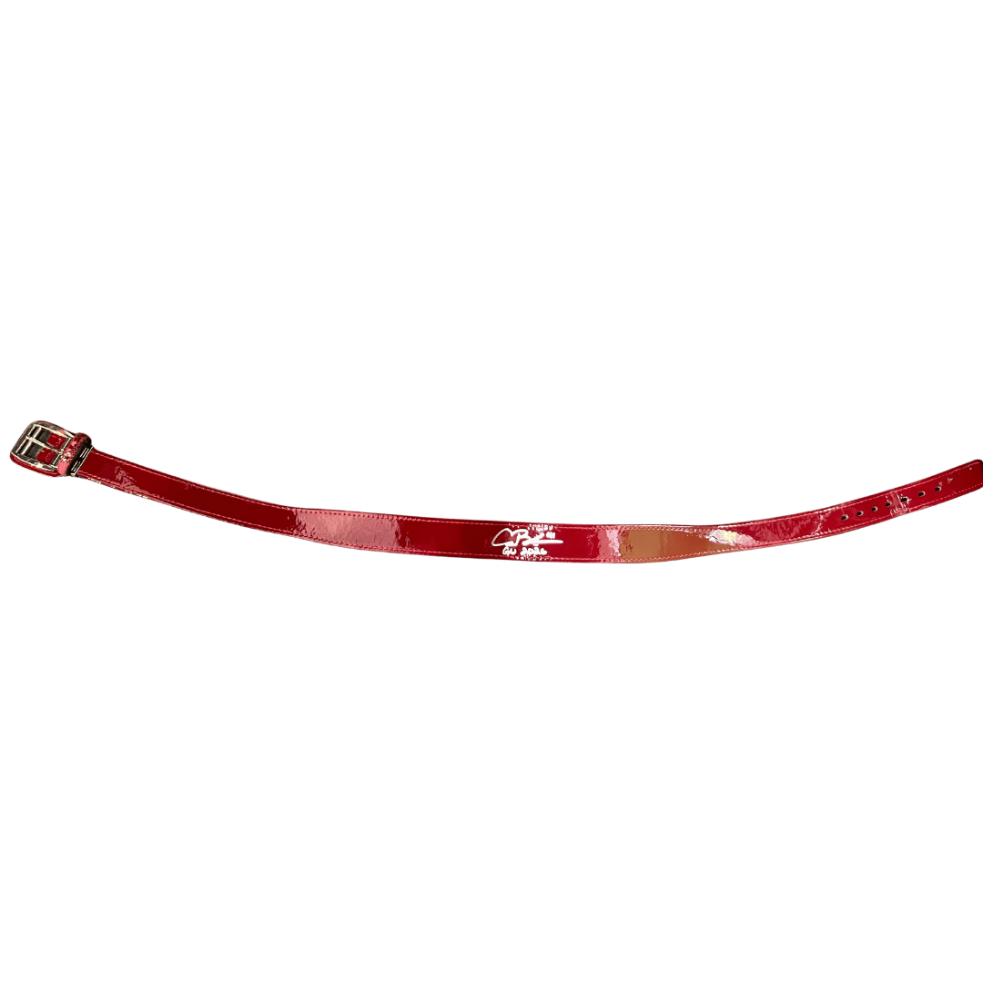 Alec Burleson St Louis Cardinals Autographed 2026 Game Worn Belt w/ Inscription - JSA COA