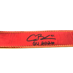 
Alec Burleson St Louis Cardinals Autographed 2026 Game Worn Belt w/ Inscription - JSA COA — Back