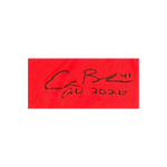 
Alec Burleson St Louis Cardinals Autographed 2026 Game Used Arm Band w/ Inscription - JSA COA — Back