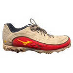 
Alec Burleson St Louis Cardinals Autographed 2026 Game Used Cleats w/ Inscription - JSA COA — Label
