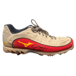 
Alec Burleson St Louis Cardinals Autographed 2026 Game Used Cleats w/ Inscription - JSA COA — Label