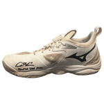 
Alec Burleson St Louis Cardinals Autographed 2026 Practice Used Shoes w/ Inscription - JSA COA — Back