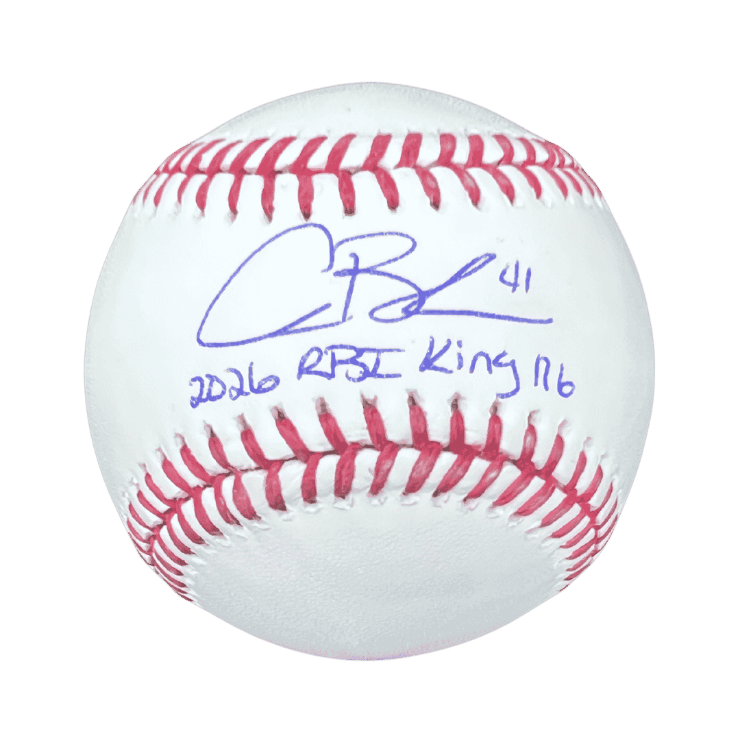 Alec Burleson St Louis Cardinals Autographed Official Major League Baseball w/Inscription - JSA COA (Copy)