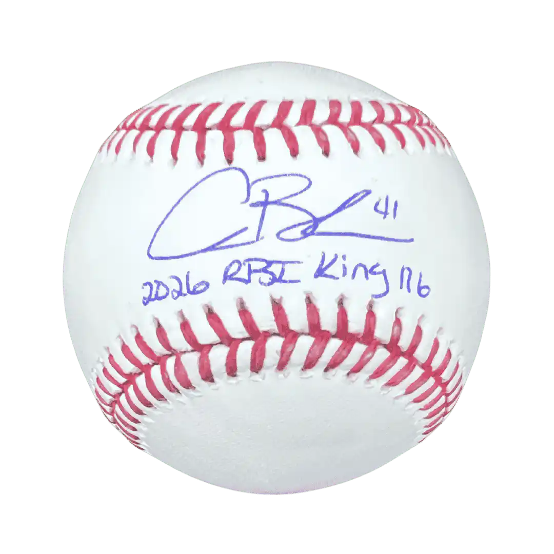 Alec Burleson St Louis Cardinals Autographed Official Major League Baseball w/Inscription - JSA COA