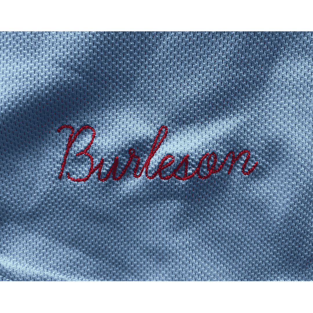 Alec Burleson St Louis Cardinals Autographed 2026 Game Used Alternate Blue Jersey w/ Inscriptions - JSA COA