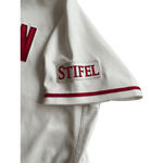 
Alec Burleson St Louis Cardinals Autographed 2026 Game Used Alternate Cream Jersey w/ Inscriptions - JSA COA — Image 5