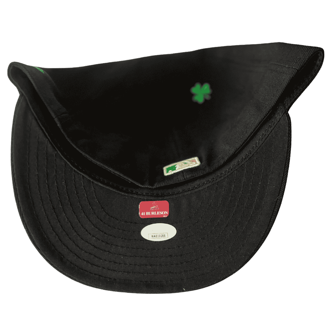 Alec Burleson St Louis Cardinals Autographed 2026 Spring Training Used St Patrick's Day Hat w/ Inscription - JSA COA