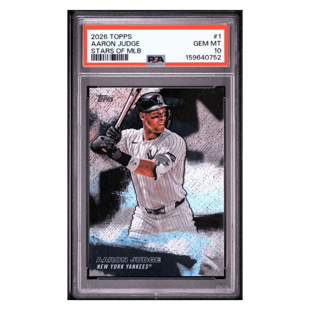 Aaron Judge PSA 10 2026 Topps Stars of MLB Card #1