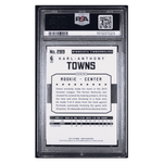 
Karl-Anthony Towns PSA 10 2015 Panini Hoops Rookie RC Card