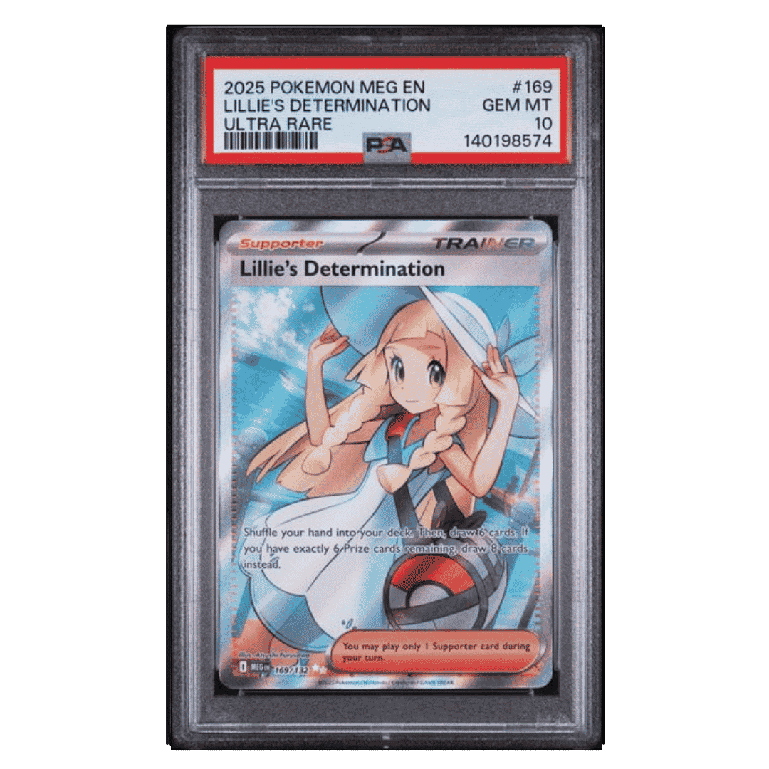 Lillie's Determination PSA 10 2025 Pokemon Mega Evolution Ultra Rare Card #169
