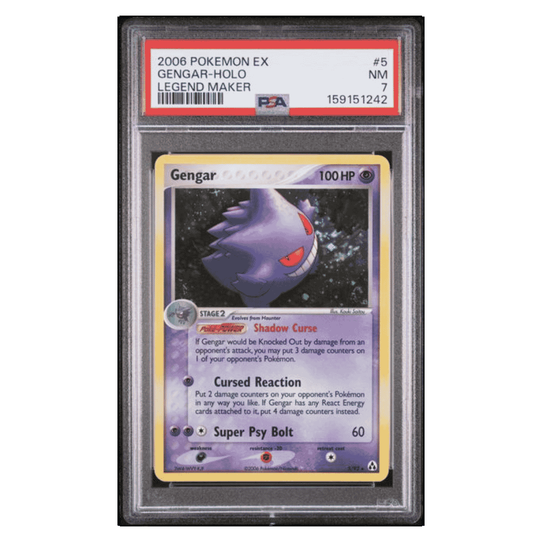 Gengar PSA 7 2006 Pokemon EX Legend Maker Holo Card #5