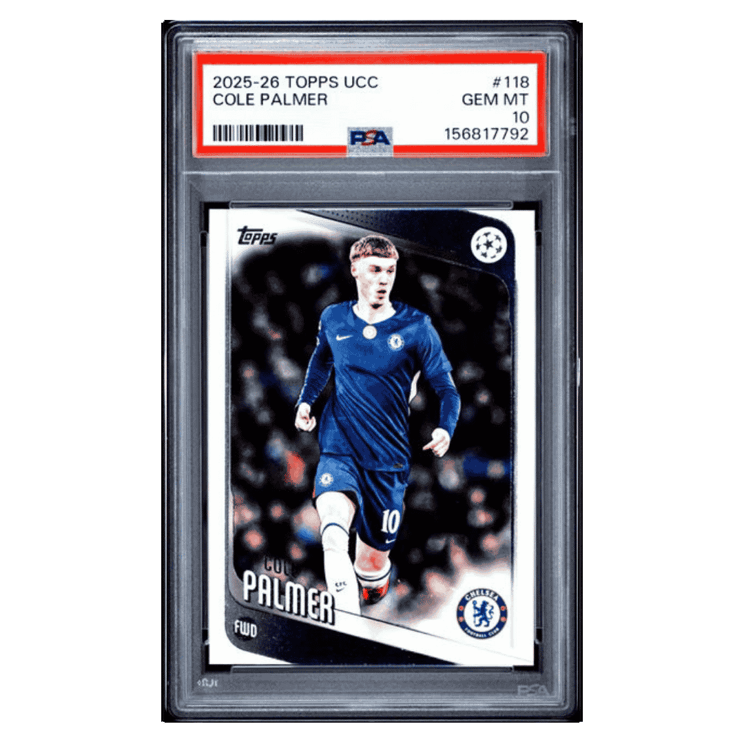 Cole Palmer PSA 10 2025-26 Topps UEFA Club Competitions Card #118