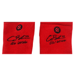 
Alec Burleson St Louis Cardinals Autographed 2026 Game Used Socks w/ Inscription - JSA COA — Back