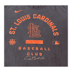 
Alec Burleson St Louis Cardinals Autographed Player Worn Shirt - JSA COA — Back