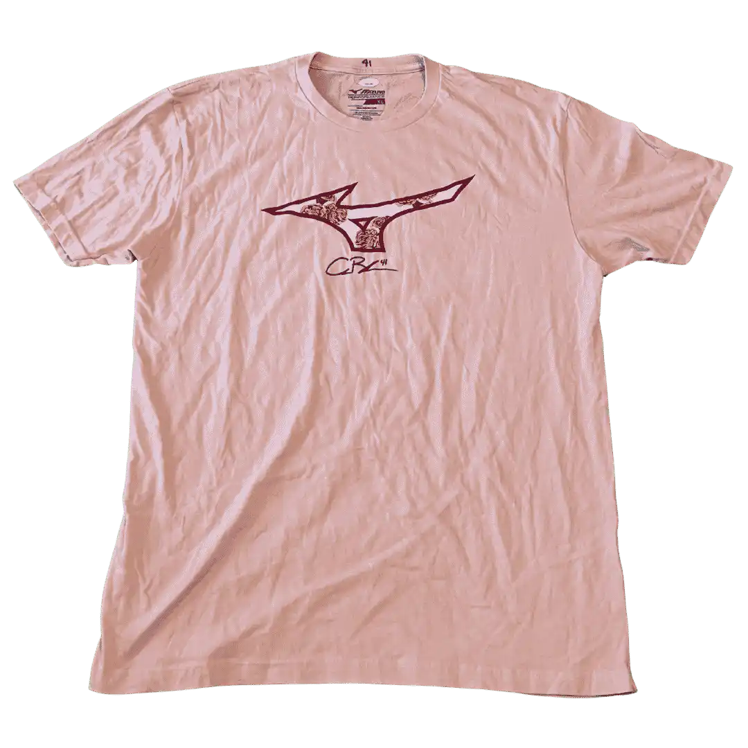 Alec Burleson St Louis Cardinals Autographed Player Worn Pink Shirt - JSA COA