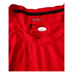 
Alec Burleson St Louis Cardinals Autographed Game Used Long Sleeve Red Shirt - JSA COA — Label
